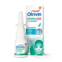 nosiai - OTRIVIN nosies purškalas su eukaliptu NATURAL PLUS, nuo 6 m., 20 ml - 1 nuotrauka