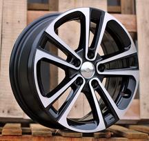 RACINGLINE B5959 R16x6.5 5x108 ET 47 CB 65.1 (Black Polished) (680 kg)