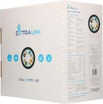 kabelis utp cat6e - EXTRALINK CAT6 FTP F/UTP outdoor twisted pair with gel 305m - 3 nuotrauka