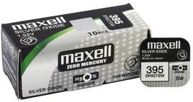 baterijos maxell - Maxell 395/SR927SW Baterijos 10 vnt. - 2 nuotrauka
