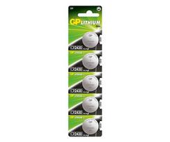 button cells - GP CR2430 Lithium Button Cell Battery 5 pcs - 1 nuotrauka