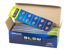 ag10 baterija - BLOW AG10 LR54 Battery Blister Pack - 1 nuotrauka