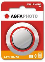 agfa - AgfaPhoto CR2450 3V, 1 vnt. - 2 nuotrauka