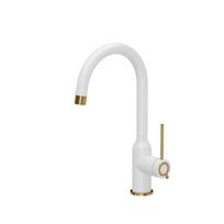 Quadron Ingrid Q Line, baltas su auksu (White with Gold)