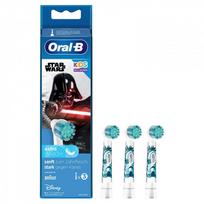 braun 3 galvute - Oral-B Kids Star Wars dantų šepetėlio galvutės, baltos (White), 3 vnt. - 2 nuotrauka