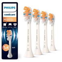 sonicare a3 premium - Philips Sonicare Premium All-in-One HX9094/87 dantų šepetėlio galvutės, baltos (White), 4 vnt. - 2 nuotrauka