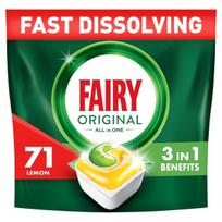 fairy platinum - Indaplovių kapsulės Fairy Platinum All in One Lemon, 71 vnt. - 2 nuotrauka