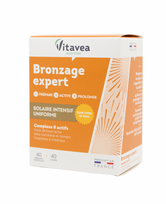 kapsules - VITAVEA Įdegio ekspertas BRONZAGE EXPERT, 40 kapsulių - 2 nuotrauka