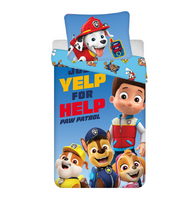 Jerry Fabrics Paw Patrol Patalynės komplektas 140x200 cm, 2 dalių, įvairių spalvų
