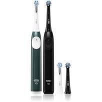 Oral-B iO2 Duo Juodas (Black) ir Žalias (Green)