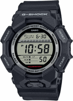 g shock laikrodis casio - Casio G-Shock GD-010-1ER Juodas (Black) - 1 nuotrauka