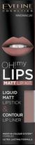 Eveline Cosmetics Oh My Lips Matt Lūpų Priemonių Rinkinys 02 Milky Chocolate, 4.5 ml