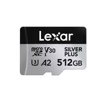 lexar silver plus - Lexar 512GB microSDXC Professional Plus UHS-I/U3/A2/V30 4K - 2 nuotrauka
