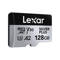 lexar 128gb v30 - Lexar Professional SILVER Plus 128GB microSDXC UHS-I Class 3 + 2 vnt. - 1 nuotrauka