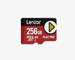 lexar pro 256gb v30 - Lexar PLAY PRO 256GB microSDXC UHS-I Class 10 - 1 nuotrauka
