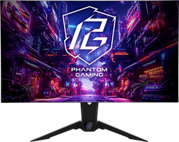 usb c hdmi 240hz - Asrock PGO32UFS 31.5", 4K, OLED, Juodas (Black) - 2 nuotrauka