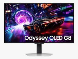 32 4k - Samsung Odyssey OLED G8 LS32FG810SUXEN 32", OLED, 4K, 240Hz, Sidabrinis (Silver) - 2 nuotrauka