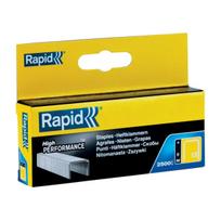 Segtukų kabė Rapid Finewire 13/8mm Yellow Staples 2500pcs