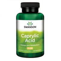 Swanson Kaprilo rūgštis 600 mg, 60 kapsulių