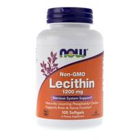 kapsules - Now Foods Lecitinas be GMO 1200 mg, 100 kapsulių - 1 nuotrauka