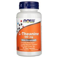 l theanine - NOW Foods L-TEANINAS 100 mg, 90 kapsulių - 1 nuotrauka