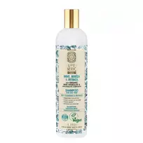 sampunas riebiems plaukams - Natura Siberica Mint, Berioza & Retinol šampūnas riebiems plaukams 400 ml - 2 nuotrauka