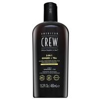 imbieras - American Crew 3-in-1 Ginger + Tea šampūnas, kondicionierius ir kūno prausiklis, 450 ml - 2 nuotrauka