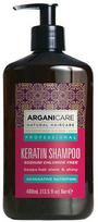 keratinas plaukams - Arganicare Keratin plaukų šampūnas 400 ml - 2 nuotrauka