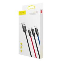 3in1 laidas - Baseus CAMLT-ASY01 Black - 9 nuotrauka