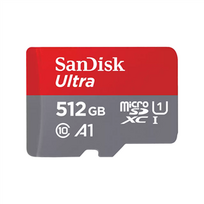microtas - SanDisk Ultra microSDXC 512GB + SD - 1 nuotrauka