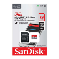 microtas - SanDisk Ultra microSDXC 512GB + SD - 3 nuotrauka