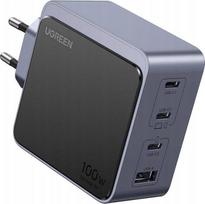 ikroviklis 100w - UGREEN Nexode S 100W 4-Port GaN Įkroviklis EU Pilkas (Gray) - 2 nuotrauka