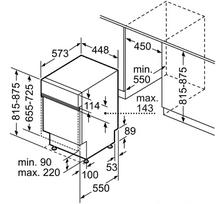 imontuojama indaplove 450 - Bosch SPS4HMI49E - 9 nuotrauka
