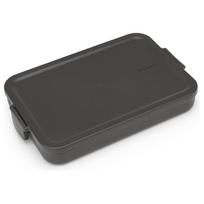 Brabantia Make & Take priešpiečių dėžutė plokščia, tamsiai pilka (Dark Grey)