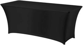 audiniu lyginimui - Hendi Stačiakampė staltiesė be lyginimo 183x760cm Džersis juodas (Black) - 814437 - 1 nuotrauka