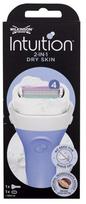 Wilkinson Sword Intuition Dry Skin skustuvas moterims, 1 vnt.