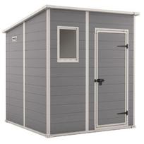Sodo namelis Keter Manor Pent 6x6 m, pilkas (Gray)