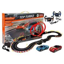 Lean Toys Lenktynių trasa Top Turbo 1:43 su 2 automobilių valdikliais
