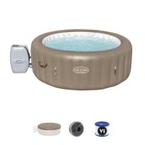 Bestway LAY-Z-SPA Palm Springs AirJet, rudas (Brown), 196 x 71 cm, 916 l