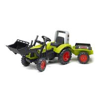 paspiriamas traktorius - Paspiriamas traktorius su kaušu ir priekaba CLAAS Arion 1040AM Žalias (Green) - 2 nuotrauka