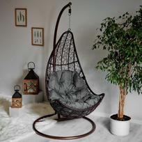 senukai kedes - Pagalvė pakabinamam krėslui Patio Trapez D031-26CW, pilka (Gray) - 1 nuotrauka