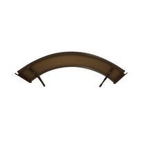 Stogelis virš durų, 120x160 cm, tamsintas rudas (Dark Brown)