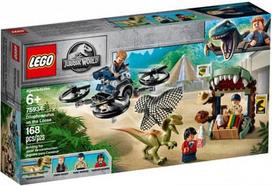 lego sraigtasparnis - LEGO Jurassic World Pasprukęs dilofozauras 75934 - 1 nuotrauka