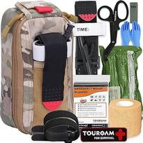 "IFAK Med Trauma Kit", daugiafunkcis Molle diržas, EDC krepšys, taktinis avarinis rinkinys, išgyvenimo kariuomenė, lauko tvarsliavos rinkinys, stovyklavimas, žygiai, "Bug Out