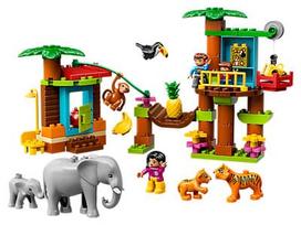 lego duplo kaladeles - LEGO DUPLO Town Tropinė sala 10906 - 2 nuotrauka