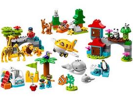 lego duplo kaladeles - LEGO DUPLO Town Pasaulio gyvūnai 10907 - 2 nuotrauka