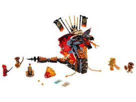ninjago - LEGO NINJAGO Ugninė iltis 70674 - 2 nuotrauka