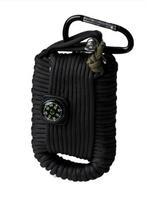 Išgyvenimo rinkinys PARACORD LG, Juodas