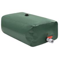 vidaXL Vandens talpa sulankstoma su čiaupu, 100 l, žalia (Green)