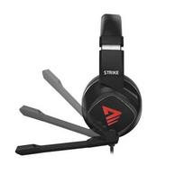 3.5 mm jack - Savio Strike Black/Red (Juodos/Raudonos) - 2 nuotrauka